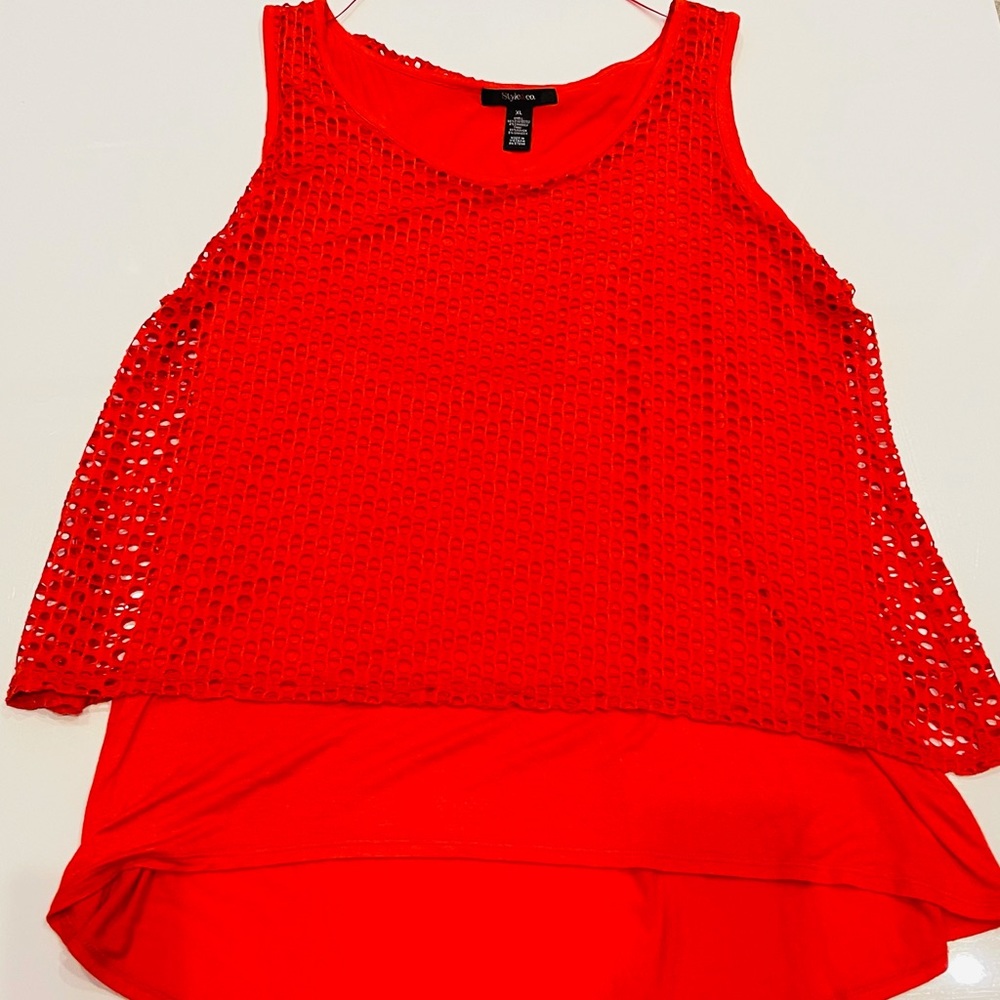 Barely worn stylish tank top